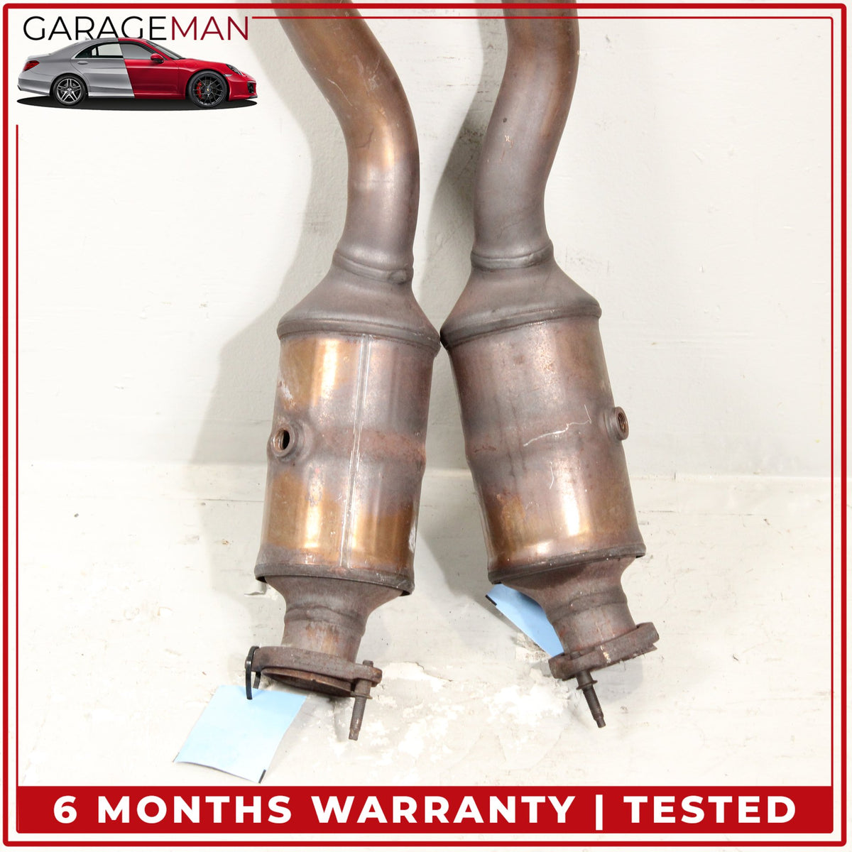 2016-2020 Jaguar F-Type X152 RWD Left and Right Side Exhaust Downpipe OEM