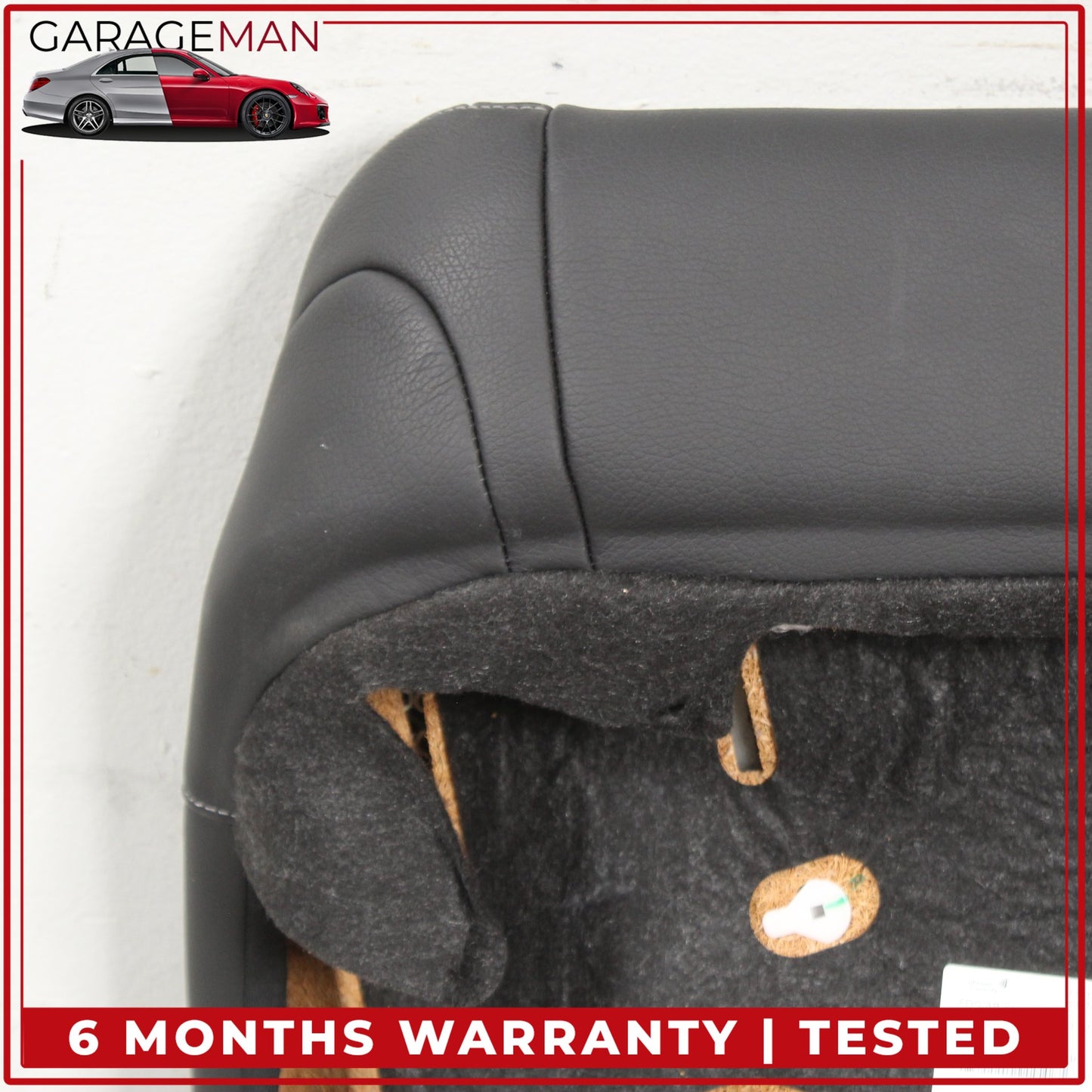 2014-2017 Mercedes W222 S550e Front Left Upper Seat Cushion Black 2229102219 OEM