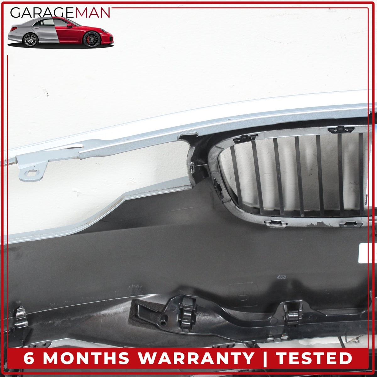 2012-2015 BMW F30 320i 328i xDrive Front Bumper Cover Panel Blue Metallic OEM