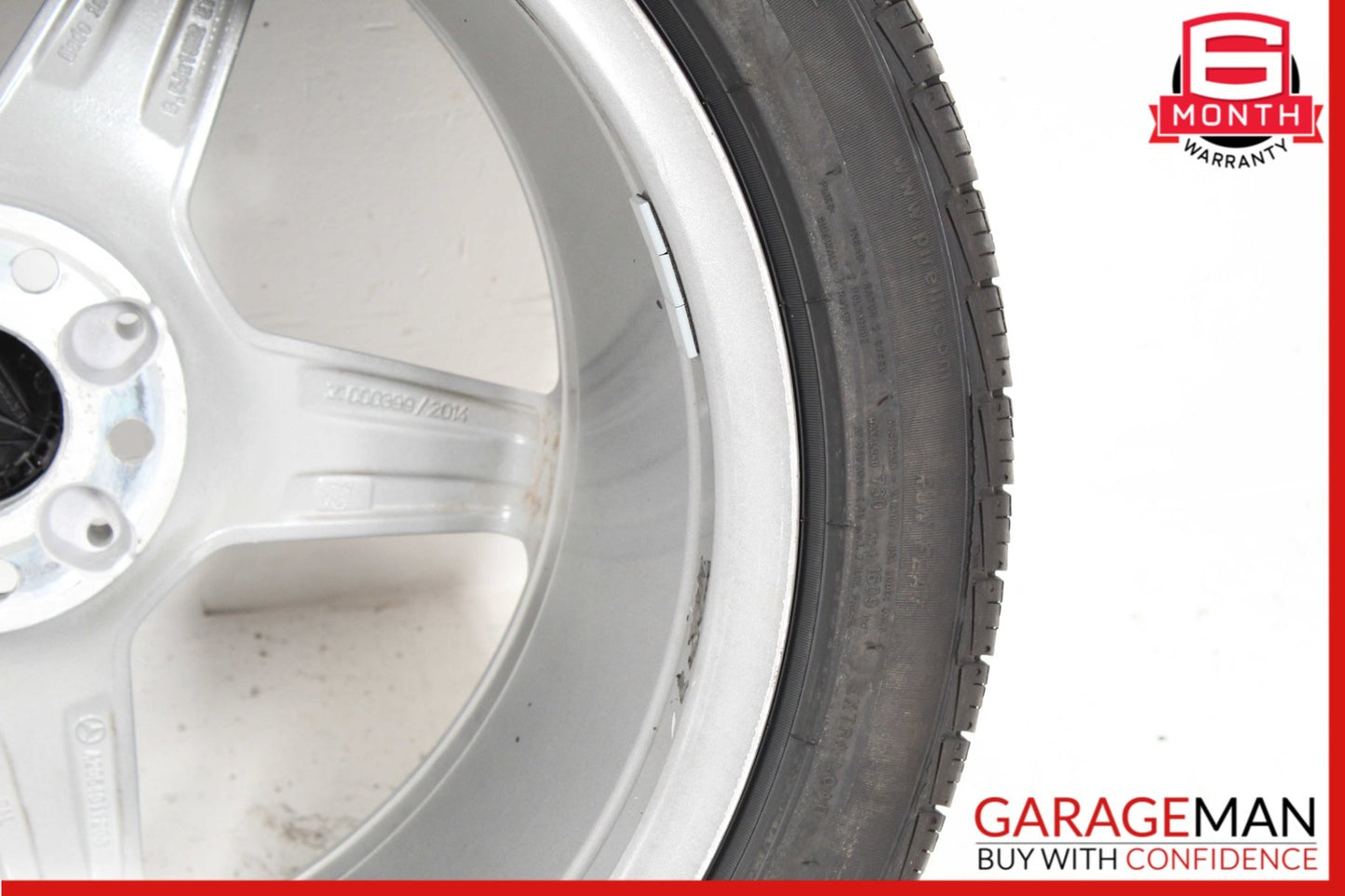 2015-2018 Mercedes W205 C300 Rear Wheel Tire Rim 8.5Jx18H2 ET49 2054011200 OEM