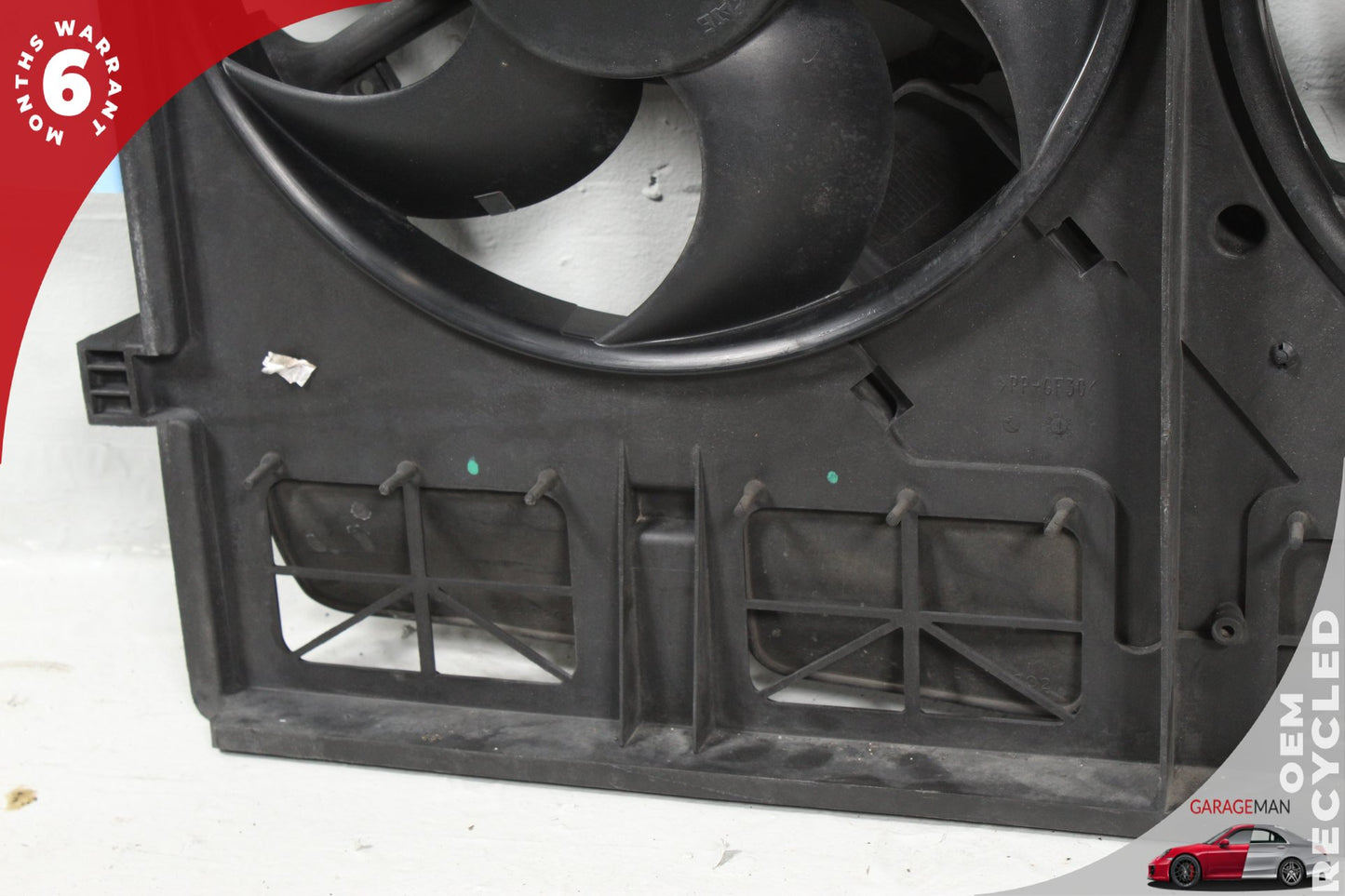 2003-2006 Jaguar XK8 X100 Engine Radiator Cooling Fan Motor Assy 4R838653AA OEM