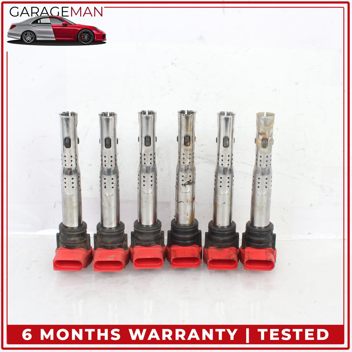 2005-2018 Audi Q7 A6 Porsche Cayenne 958 Ignition Coils Set of 6 06E905115E OEM
