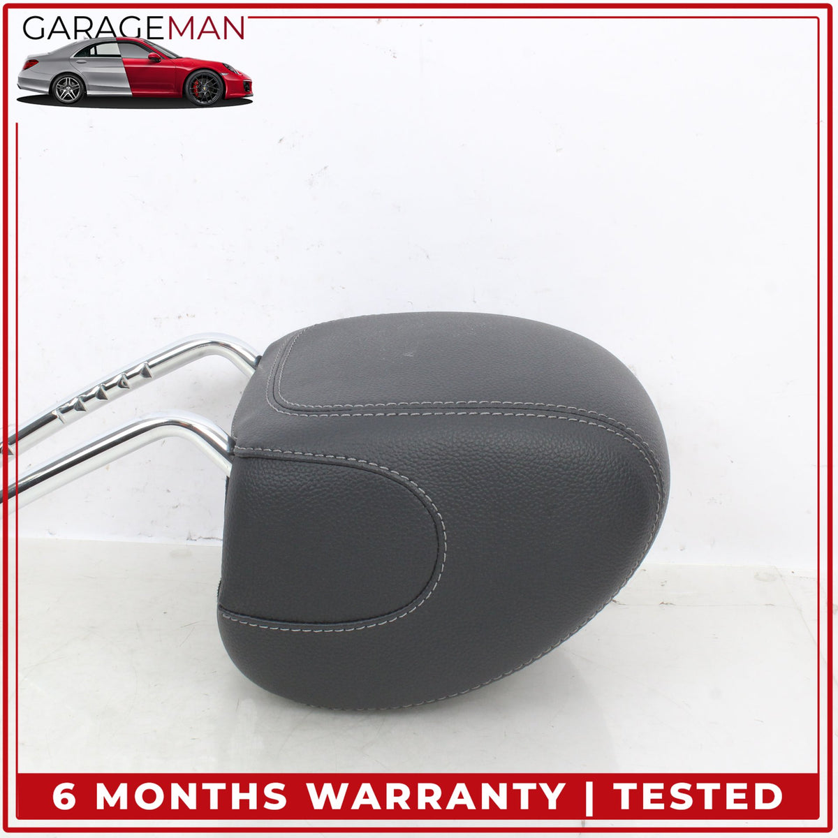 2017-2023 Mercedes W213 E300 Front Left and Right Side Seat Headrest Black OEM