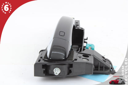 2012-2018 Audi A7 Right Passenger Side Exterior Door Handle Black 4H0837886 OEM