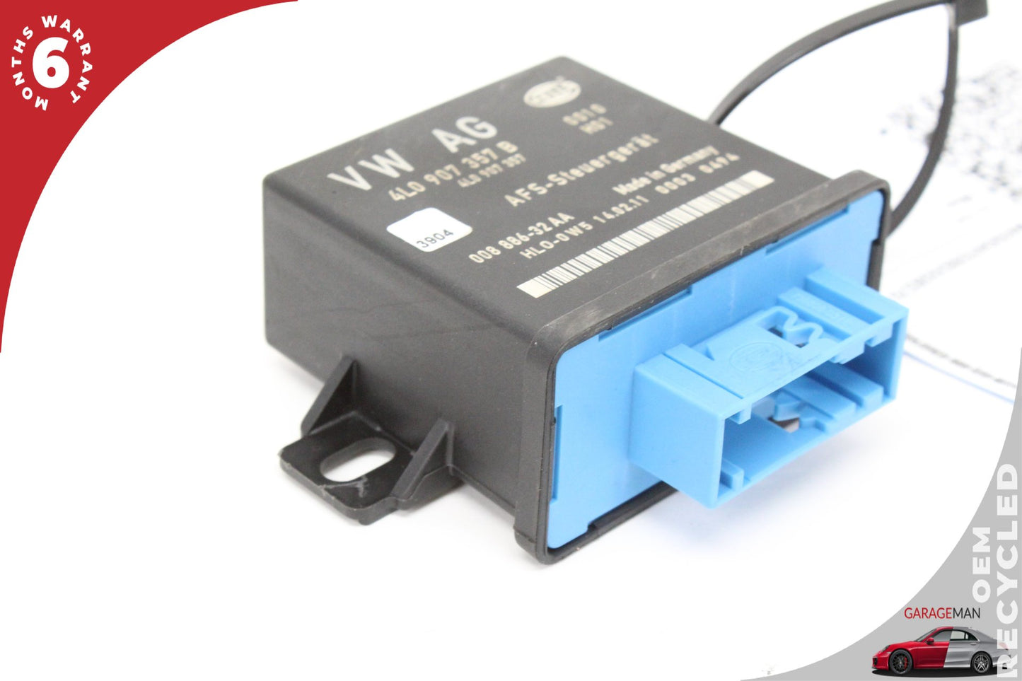2010-2015 Audi Q7 SUV Headlight Lamp Range Control Module Unit 4L0907357B OEM
