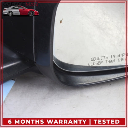 2010-2015 Jaguar XF X250 Front Right Door Rear View Mirror w/ Blind Spot OEM