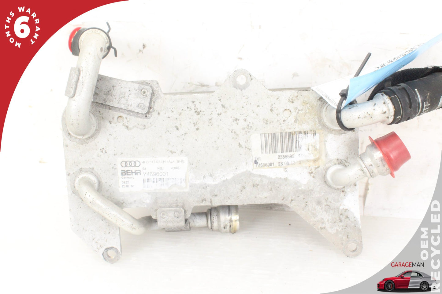 2011-2018 Audi A8 S8 Automatic Transmission Fluid Oil Cooler 4H0317021H OEM
