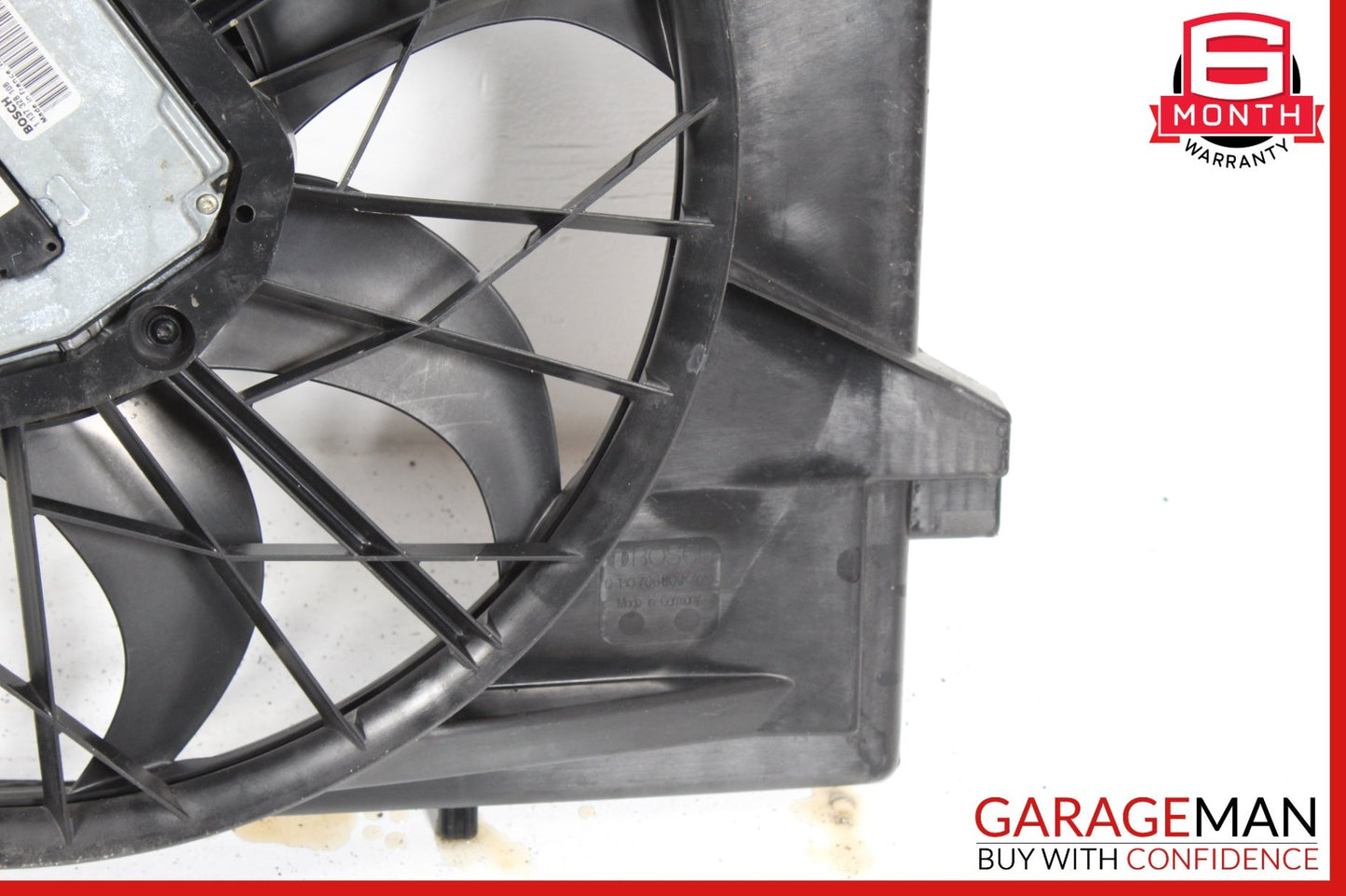 2003-2012 Mercedes R230 SL500 Engine Radiator Cooling Fan Motor Assembly OEM