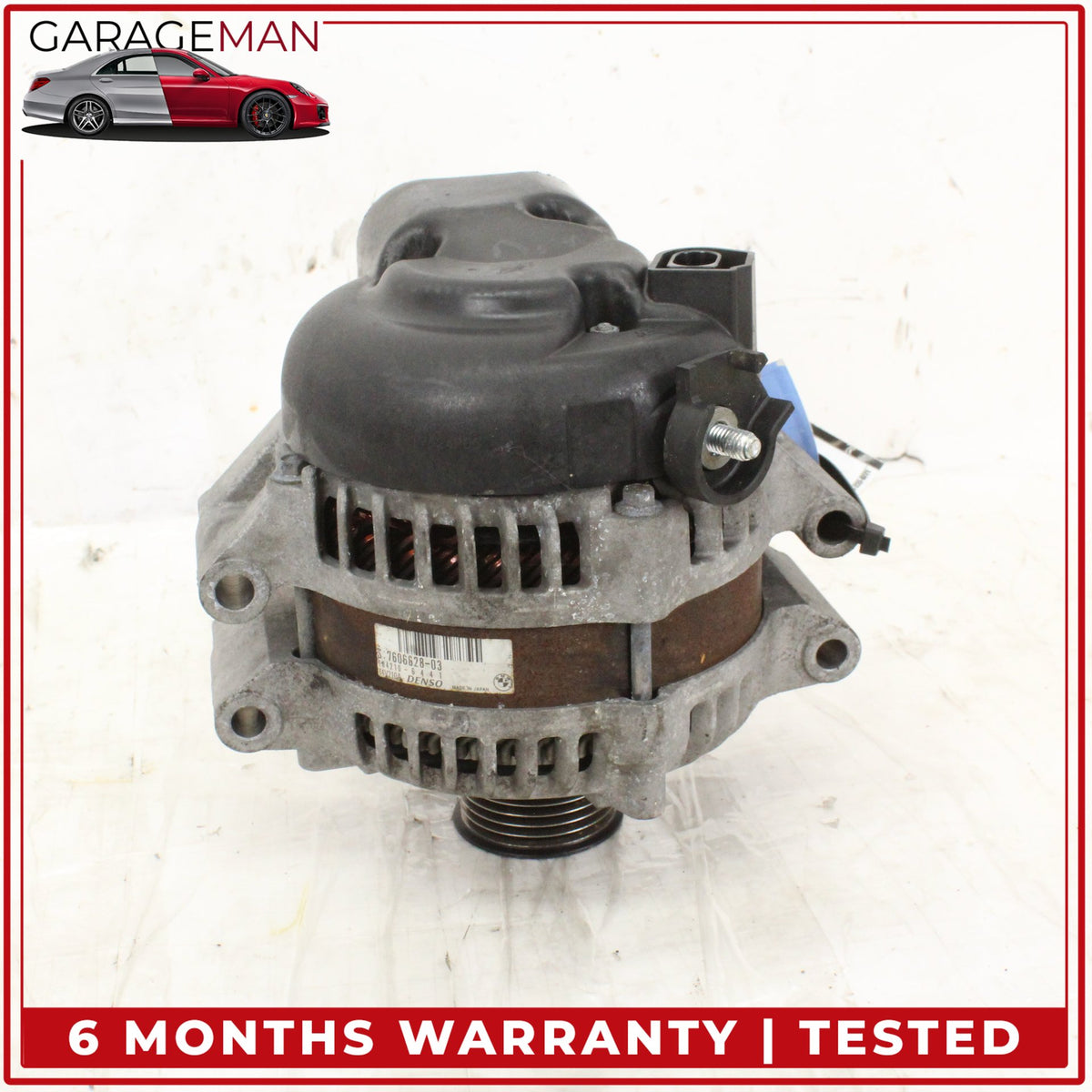 2013-2019 BMW 650i F06 Sedan Alternator Generator 7606628 OEM