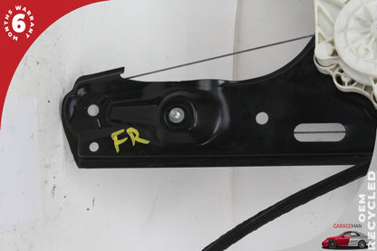 2013-2015 BMW X1 E84 Front Right Passenger Side Window Regulator w/ Motor OEM