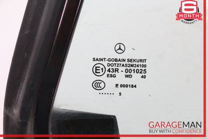 2003-2012 Mercedes SL500 R230 Rear Left Quarter Window Glass 2306700110