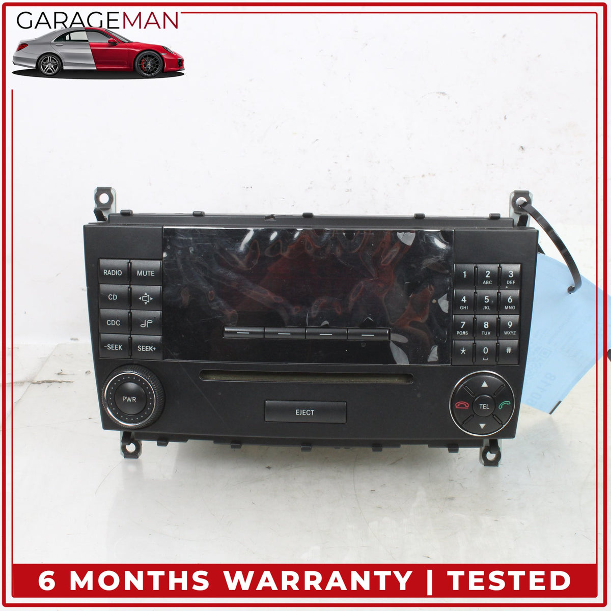 2005-2007 Mercedes W203 C230 Command Head Unit Navigation Radio 2038704689 OEM