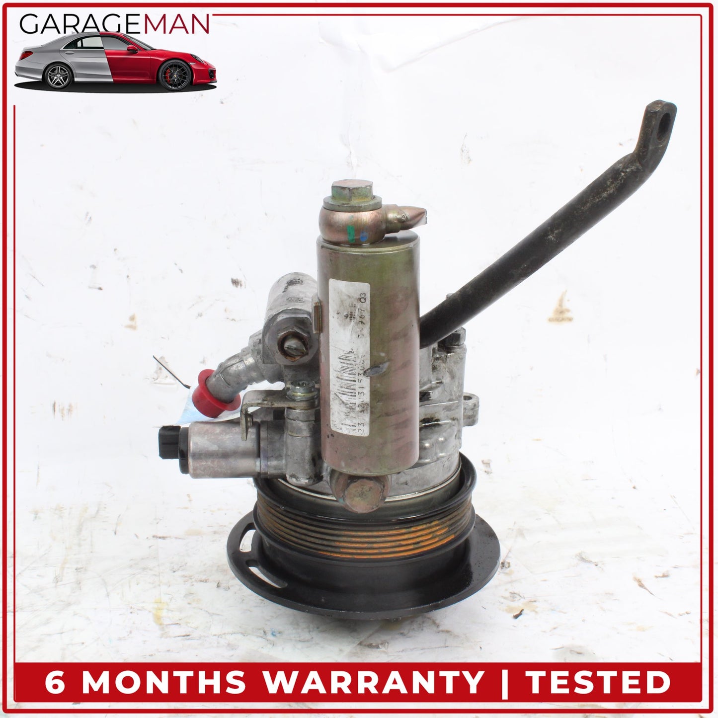 2000-2006 Mercedes R230 SL500 ABC Hydraulic Tandem Power Steering Pump w/ Damper