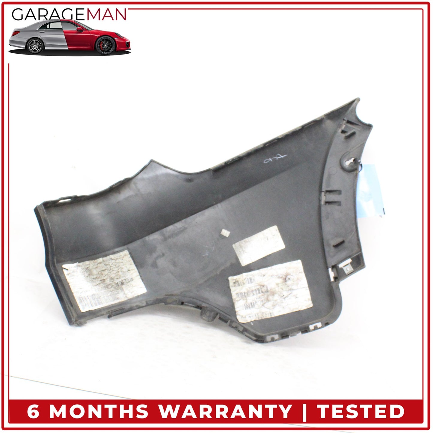 2007-2013 BMW X5 E70 Rear Left Driver Side Bumper Cover Black 7158439 OEM