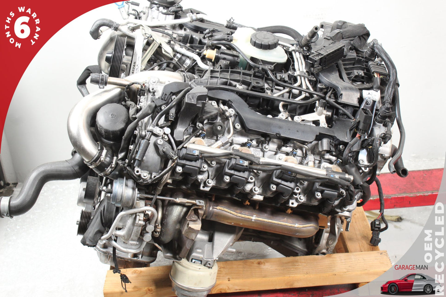 11-19 Mercedes W221 S550 GL550 RWD 278.932 4.6L Engine Motor Assembly OEM 137K