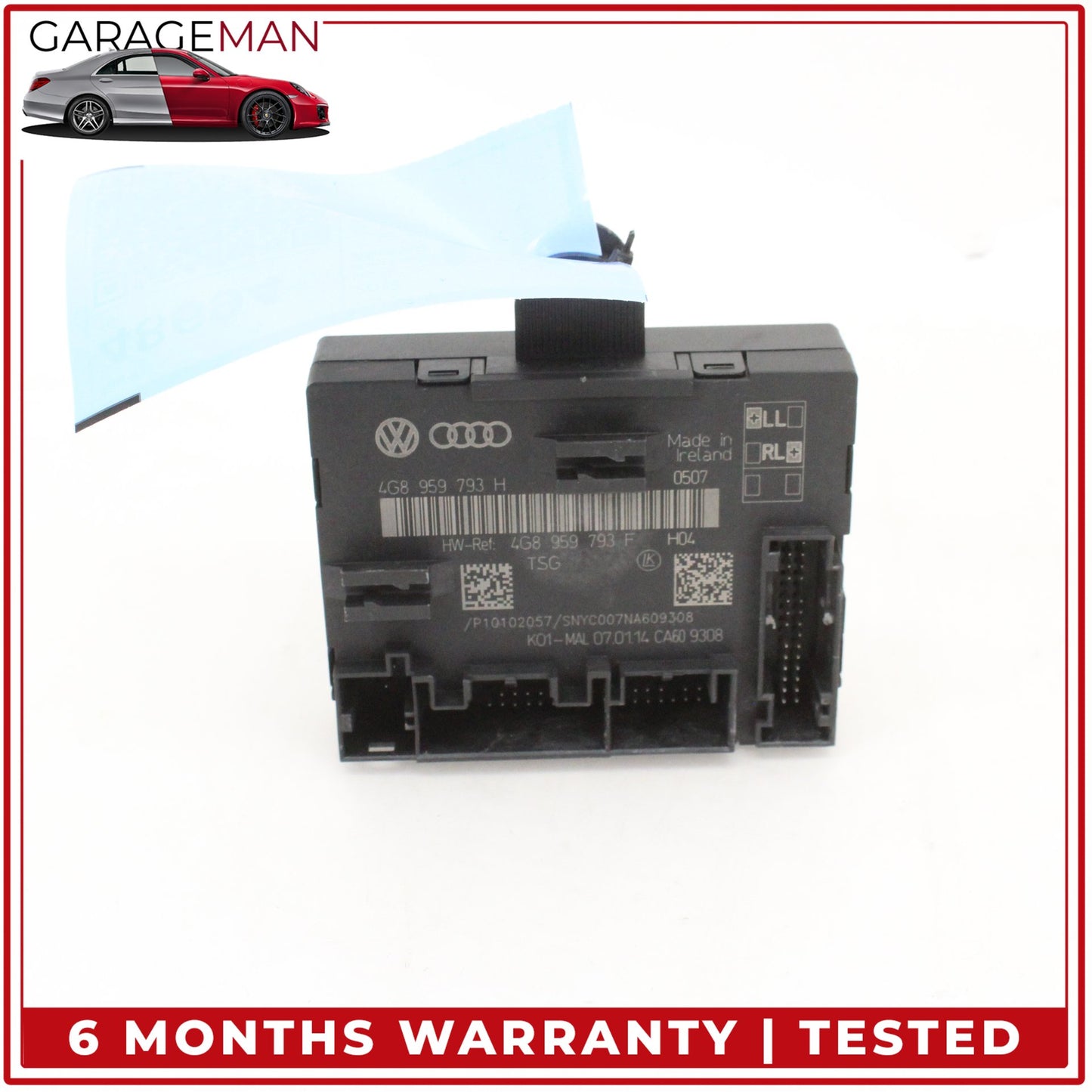2012-2018 Audi A6 A7 Front Left Side Door Control Module Unit 4G8959793H OEM