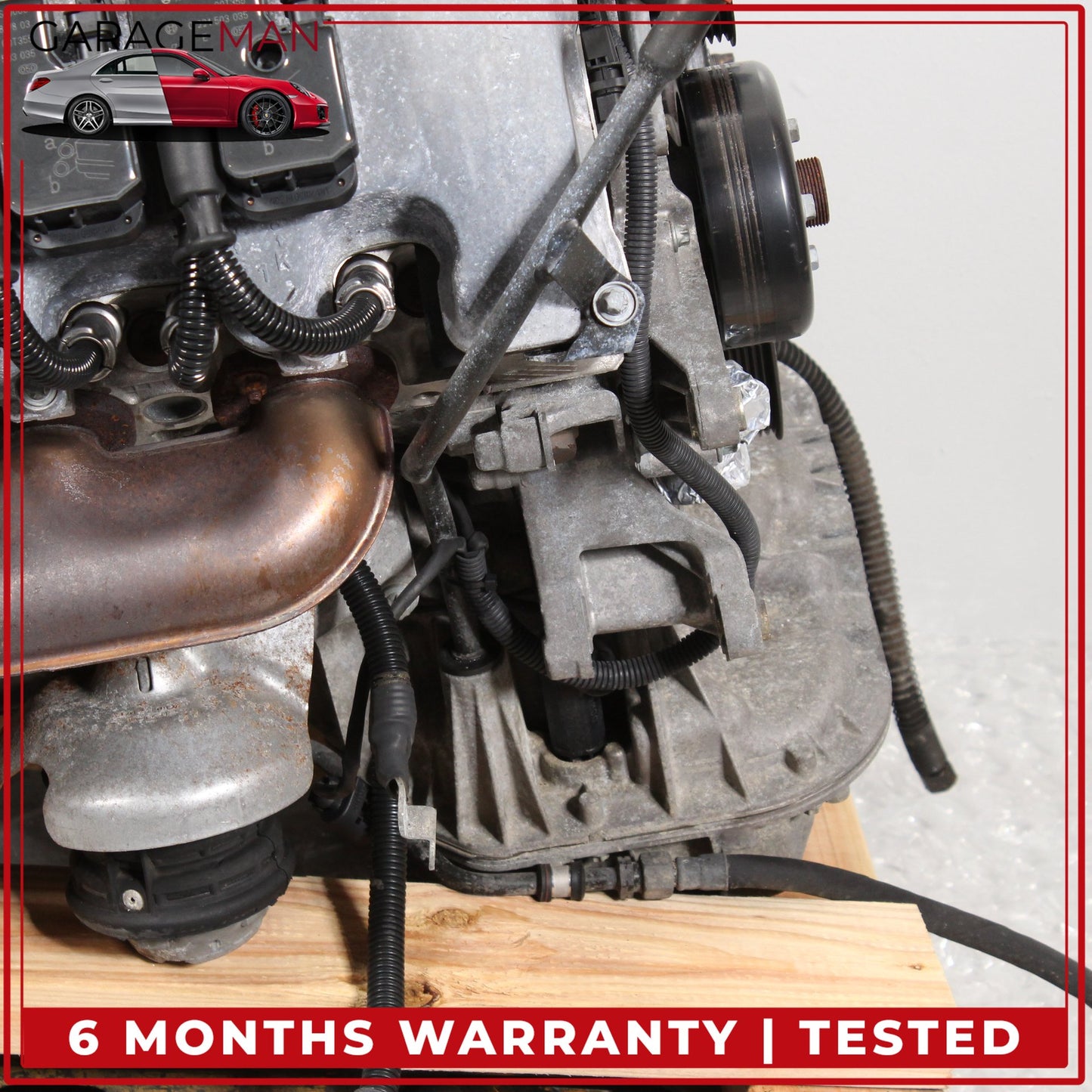 1998-2005 Mercedes R170 SLK320 RWD 3.2L V6 112947 Engine Motor Assembly OEM 178K