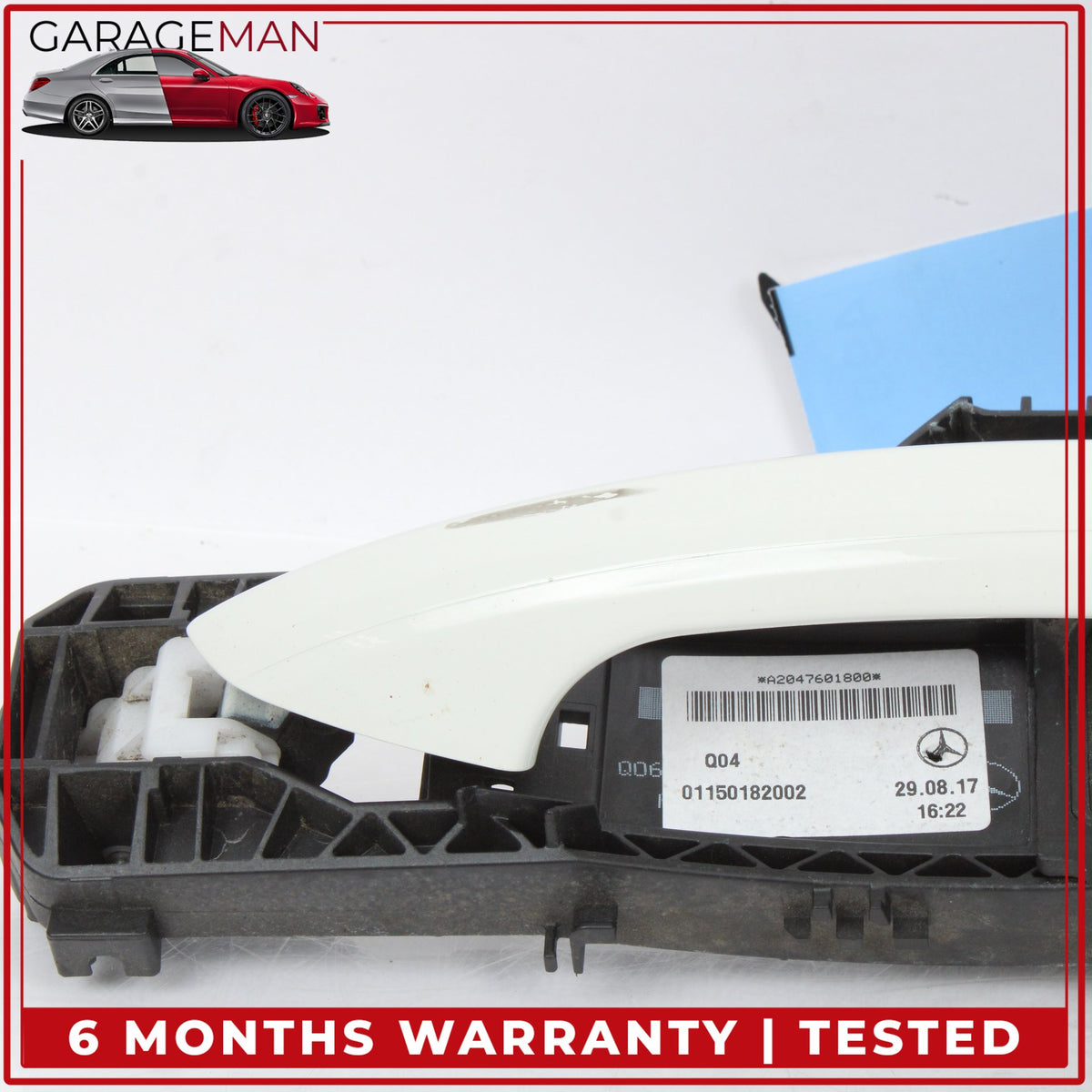 2015-2020 Mercedes X156 GLA250 Front Right Side Exterior Door Handle White OEM