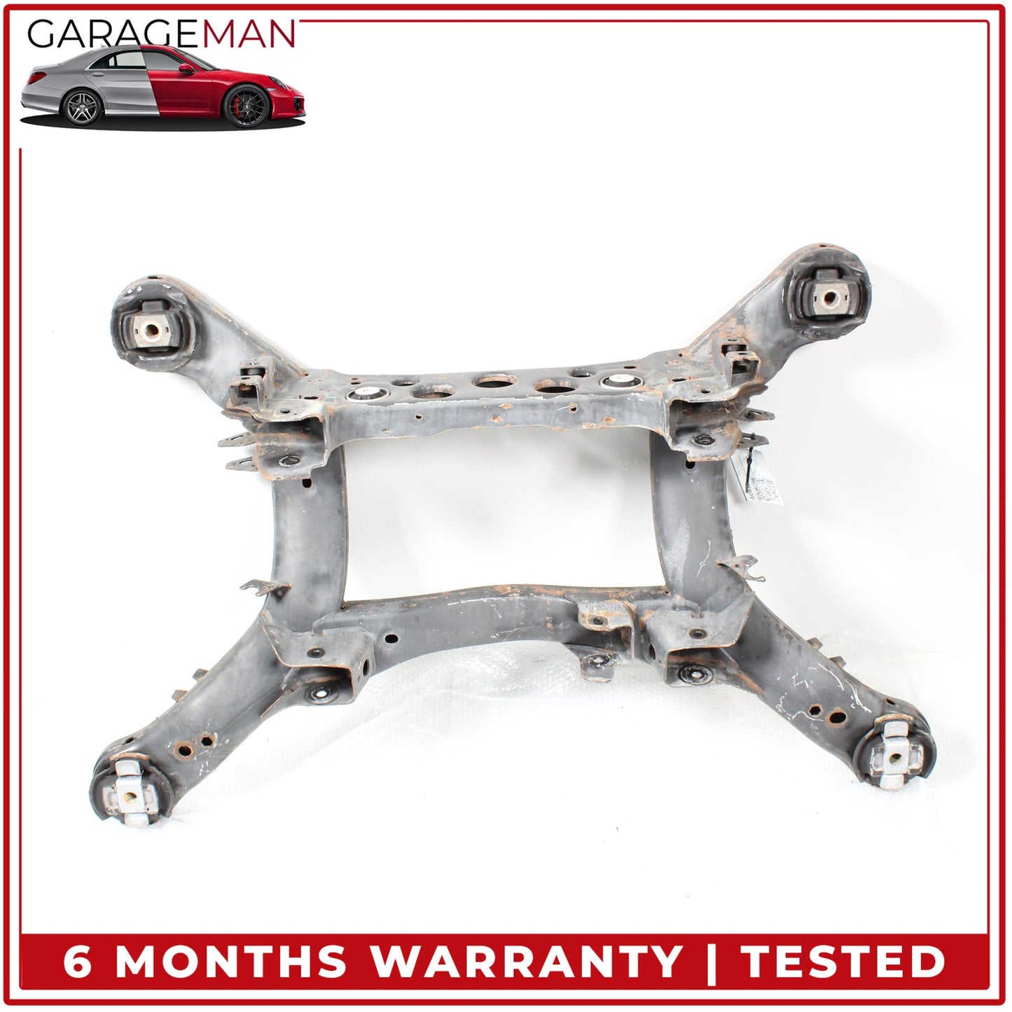 2012-2019 Mercedes X166 GL450 Rear Subframe Sub Frame Crossmember 1663504900 OEM