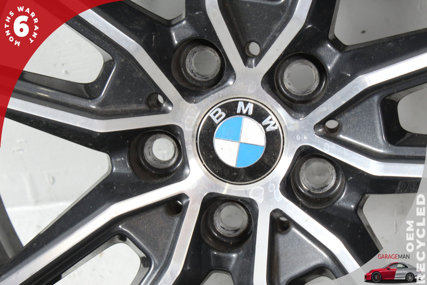 2019-2024 BMW 330i G20 Wheel Rim 18x7.5J ET25 w/ Tire Pressure Sensor 6883522