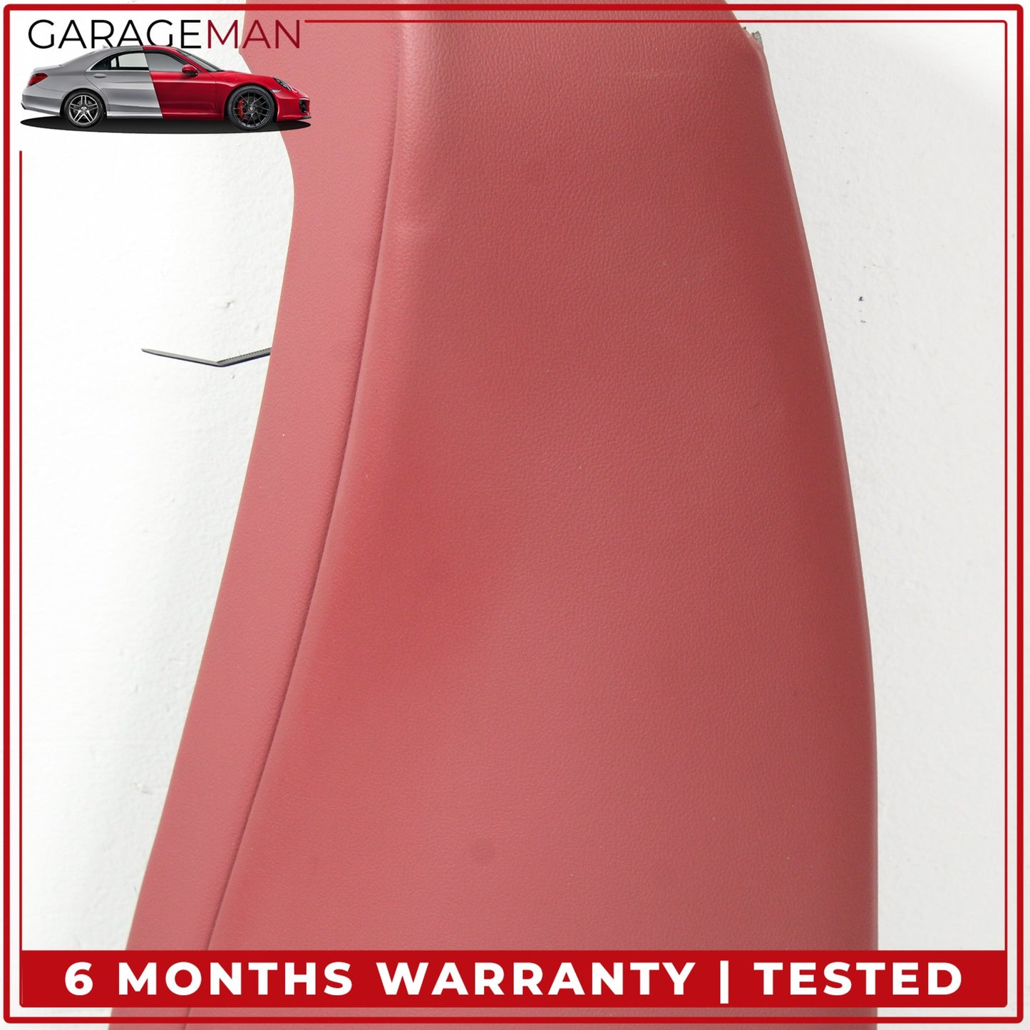 2019-2025 BMW 330i Rear Left Driver Side Seat Bolster Trim Cushion Red OEM