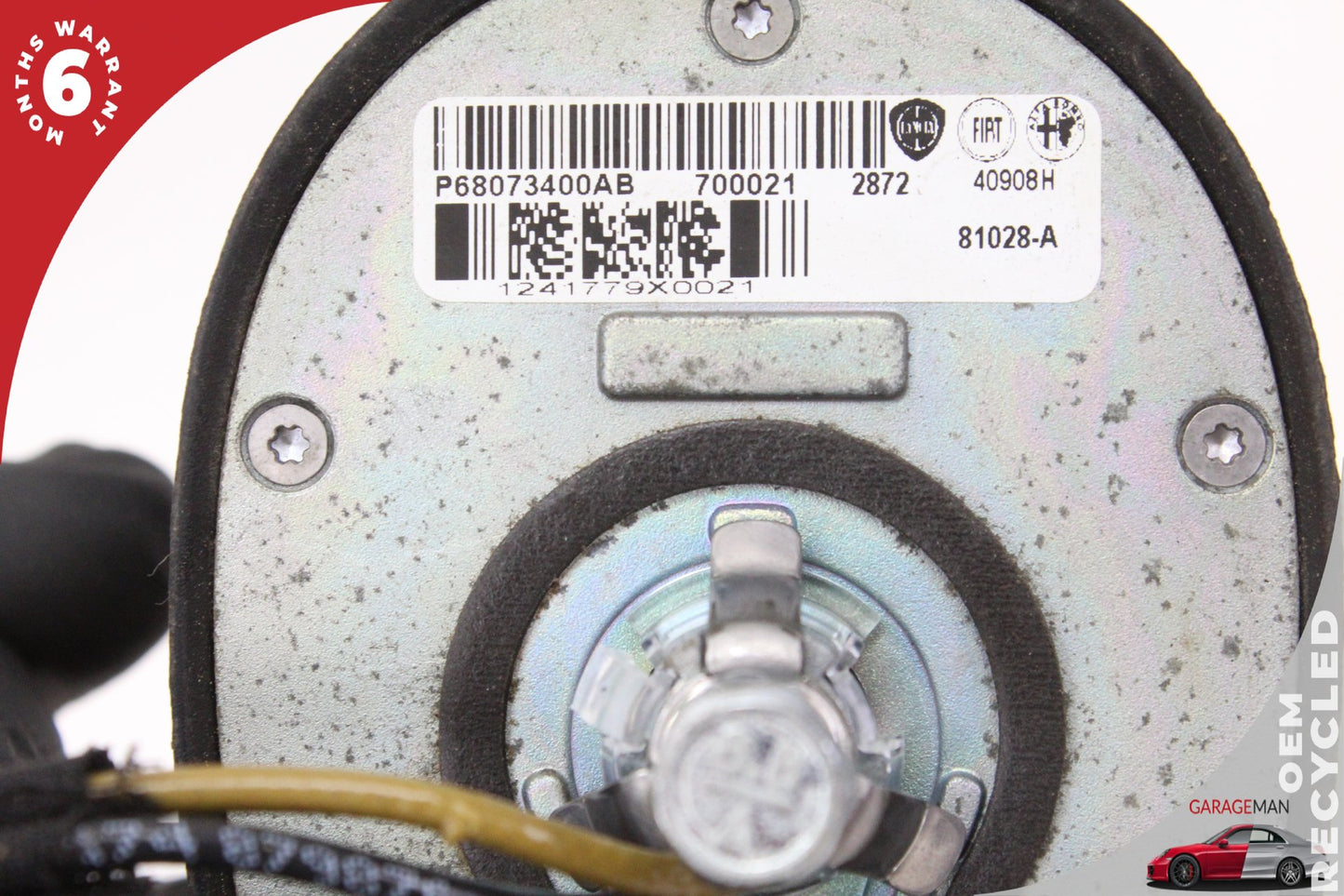 2012-2015 Fiat 500e Rear Roof Satellite AM/FM Radio Antenna P68073400AB OEM