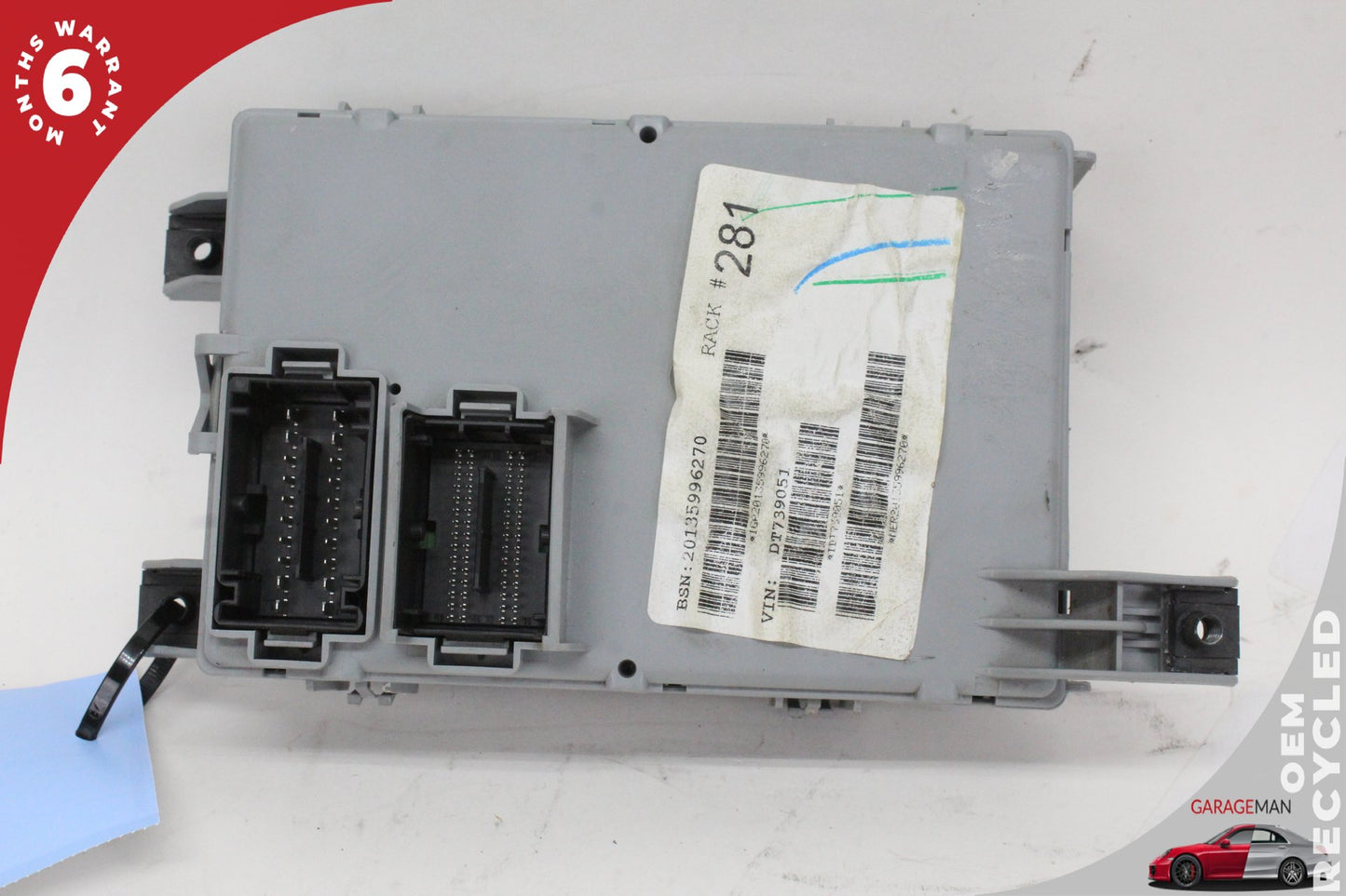 2013-2017 Fiat 500e FWD BCM Body Control Module Fuse Box 68104291AF OEM
