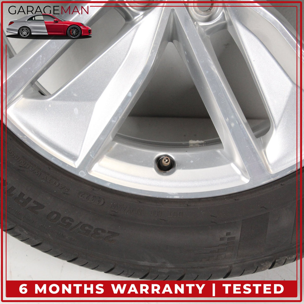 2016-2018 Audi Q3 Front or Rear Side Wheel Rim w/ Kumho Tire 7JX18H2 ET43 OEM