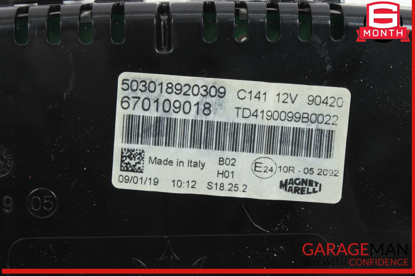 2017-2019 Maserati Ghibli Speedometer 670109018