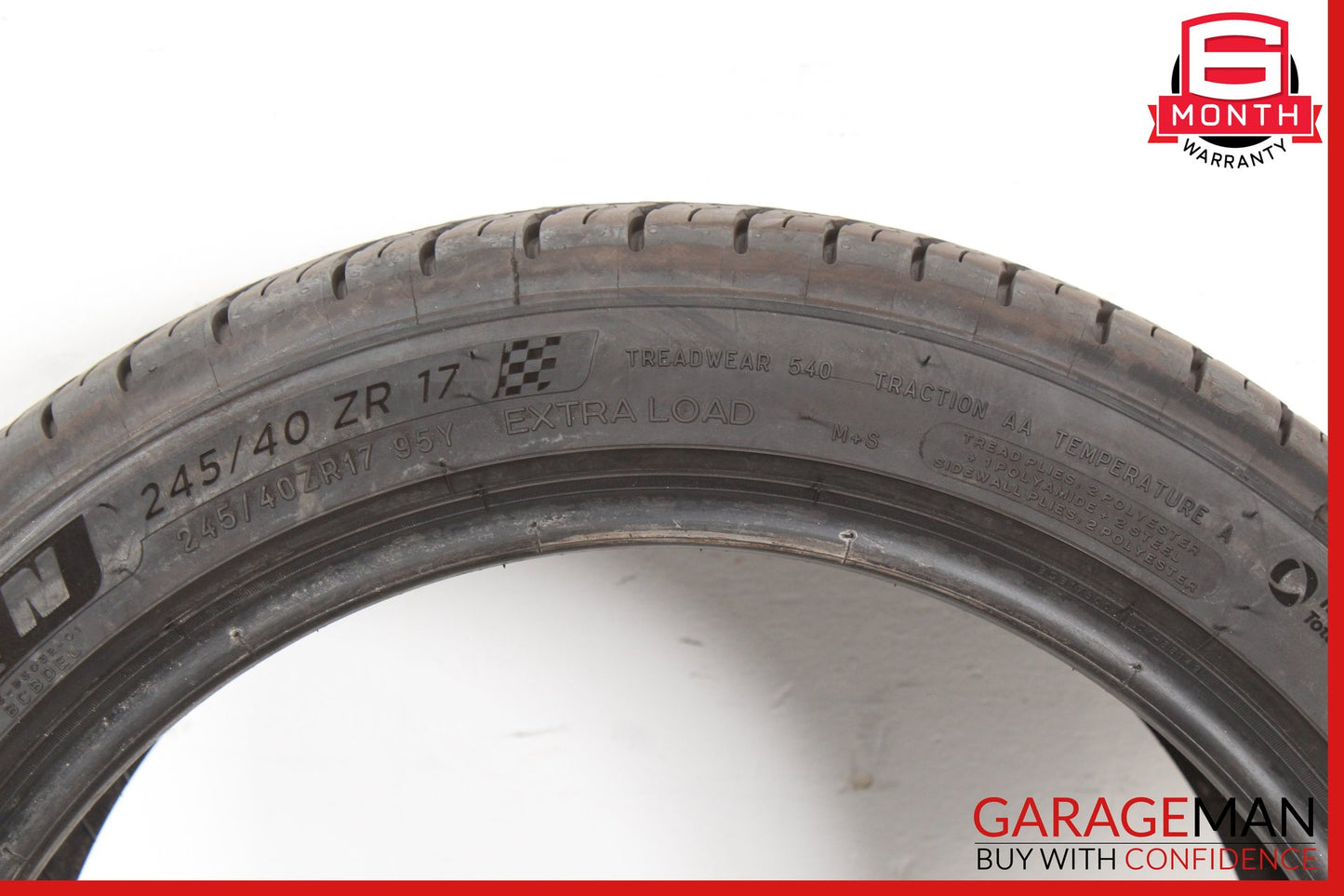245/40ZR17 Michelin Pilot Sport All Season 4 245 40 17' 95Y 9.5/32" Tire