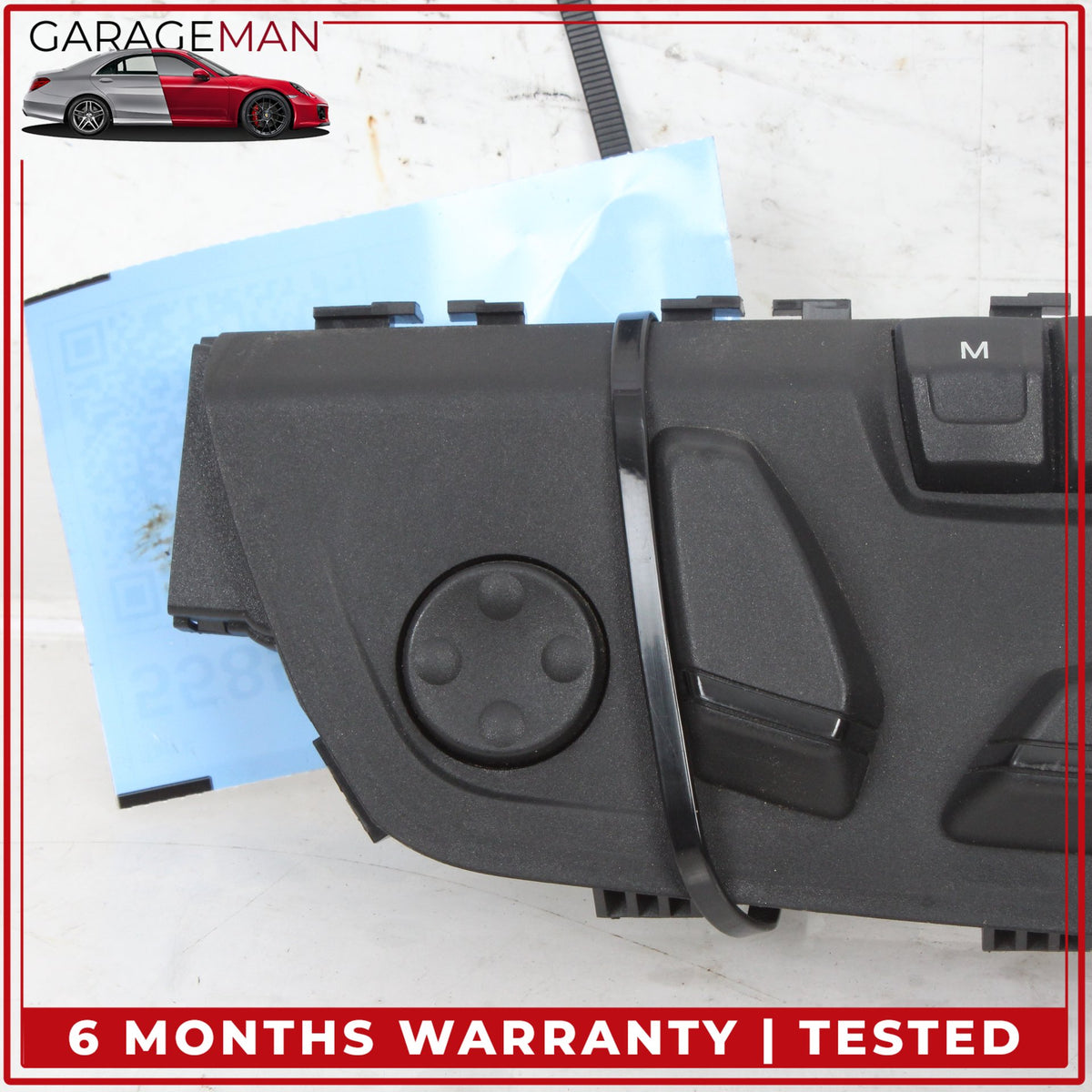 2012-2018 BMW 640i Front Right Side Seat Adjustment Control Switch 9212912 OEM