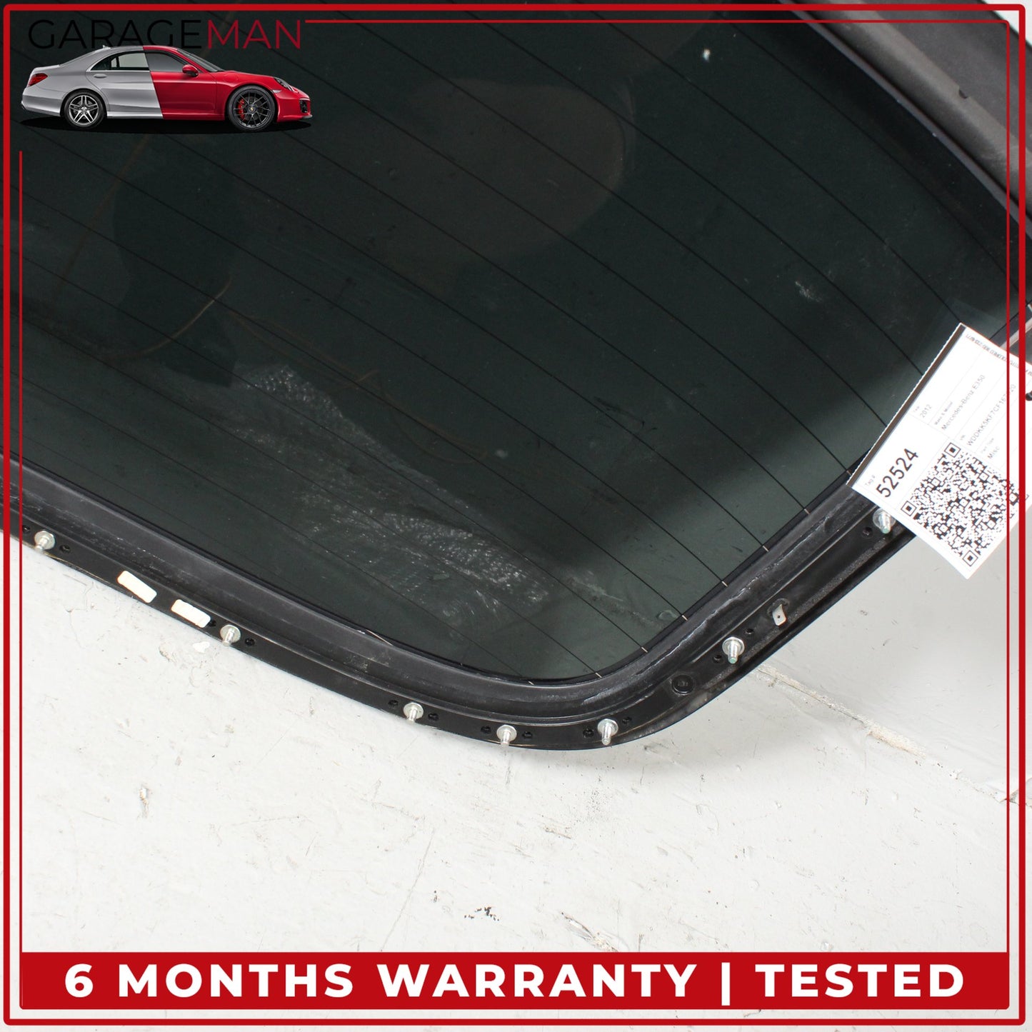 2011-2017 Mercedes W207 E350 E400 Convertible Top Rear Back Glass Windshield OEM