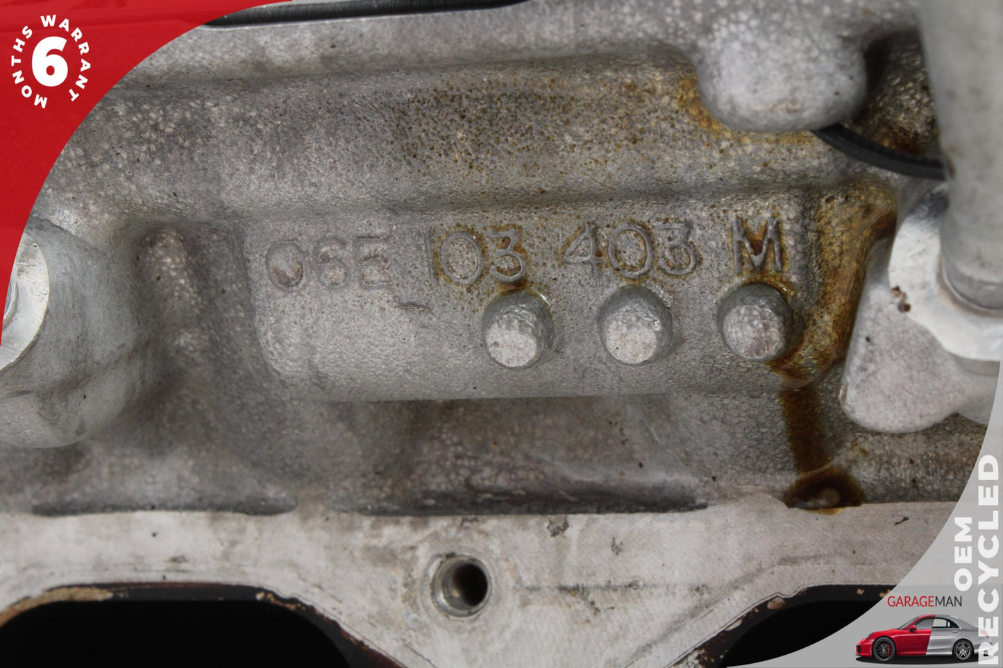 2009-2016 Audi S4 Engine Cylinder Head Left Driver Side 06E103403M OEM