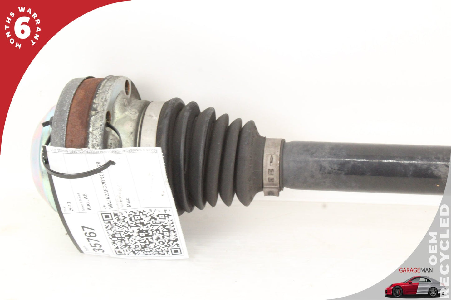 2011-2018 Audi A8 S8 S6 Rear Right Passenger Side CV Axle Shaft 8R0501204D OEM