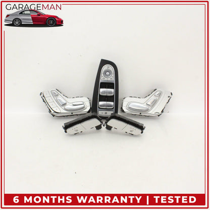 2015-2021 Mercedes W205 C300 Front Left and Right Side Control Switch Set OEM