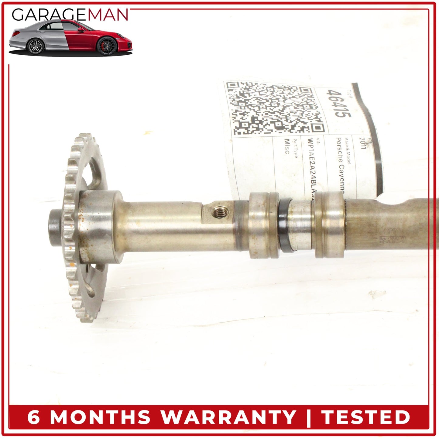 2011-2018 Porsche Cayenne 958 AWD 3.0L Right Exhaust Camshaft 06E109102BF OEM