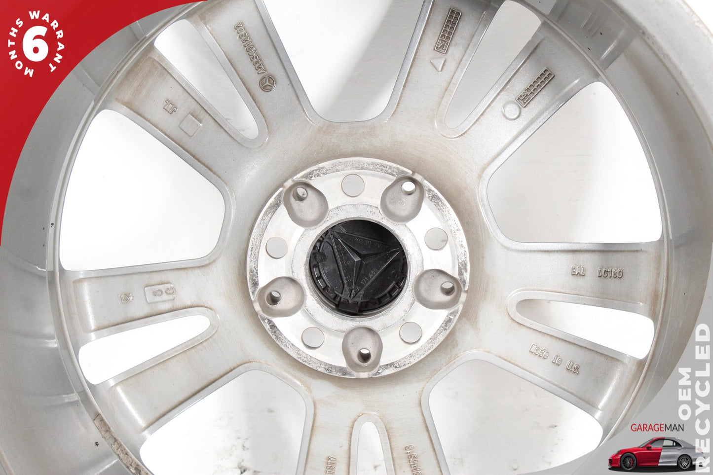 2015-2023 Mercedes W205 C300 C350e 8.5 x 18 18" Rear Wheel Rim 2054012902 OEM