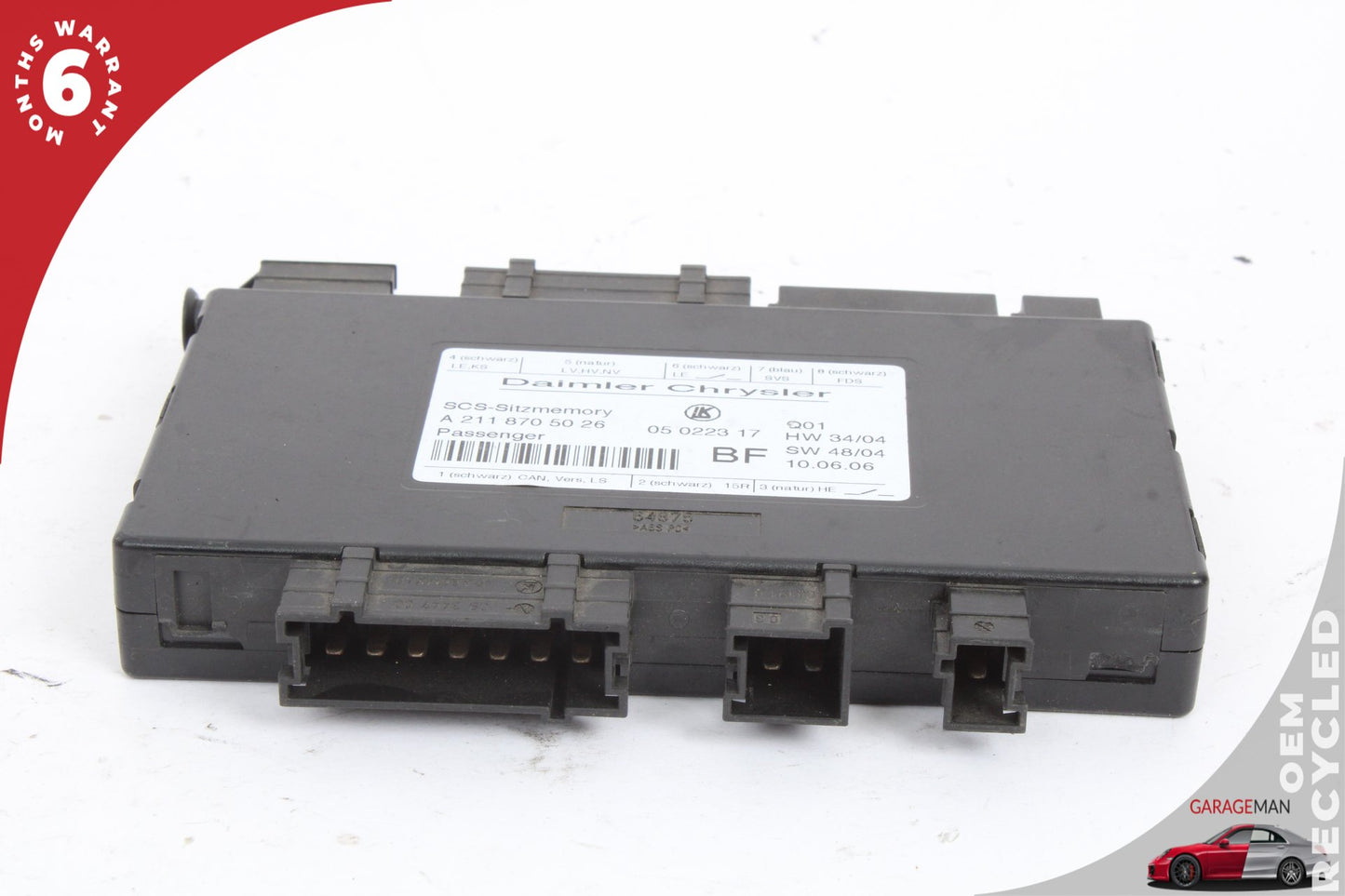 03-11 Mercedes W211 CLS500 E500 Under Seat Control Module 2118705026 OEM