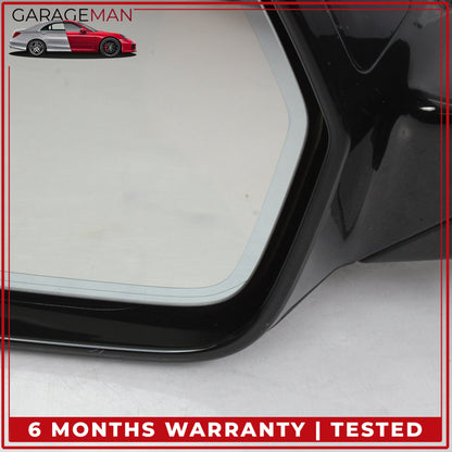 2012-2018 Audi A6 S6 Front Left Side Door Rear View Mirror w/ Camera Black OEM