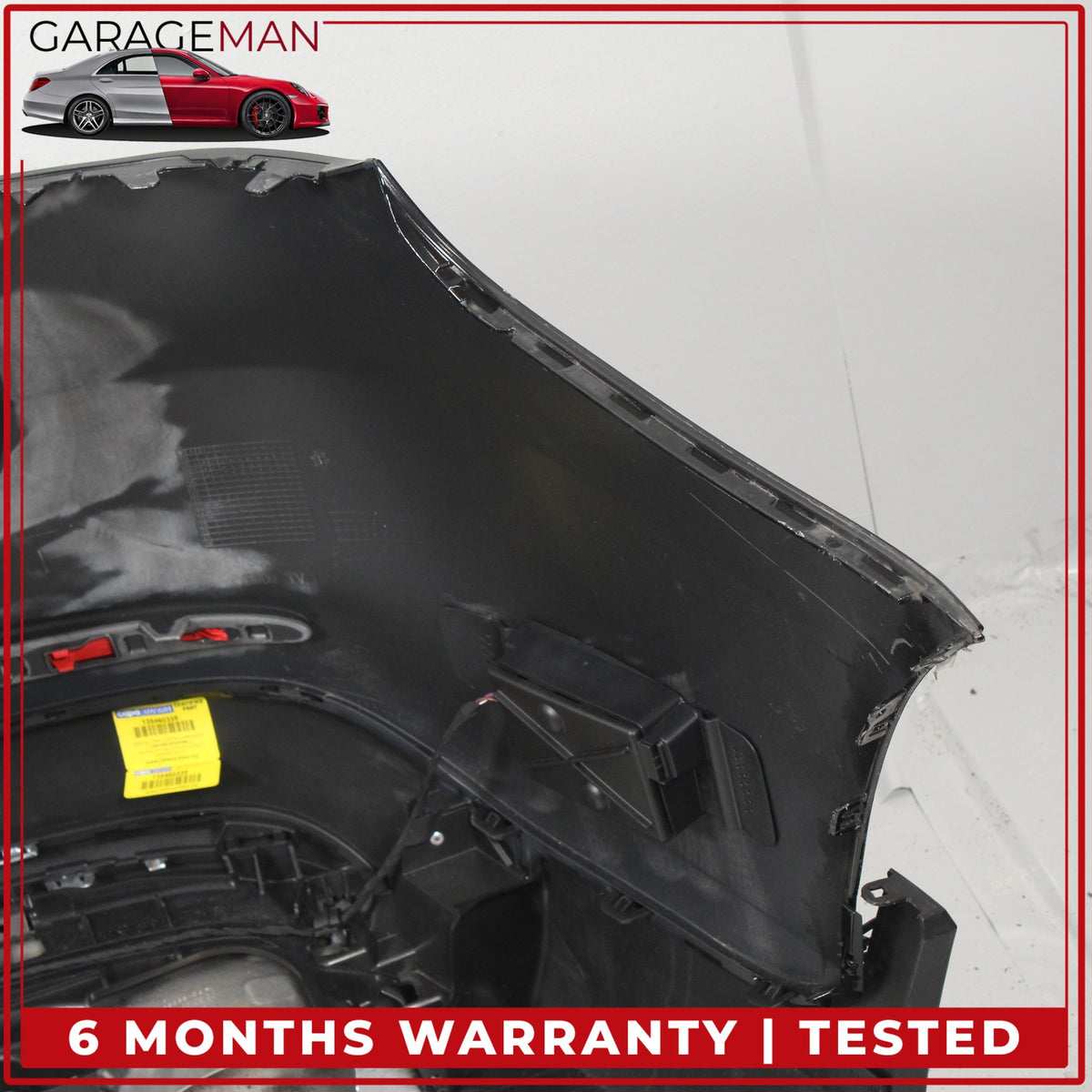 2016-2018 Mercedes-Benz GLC300 Rear Bumper Cover Assembly 2538852201 Black OEM