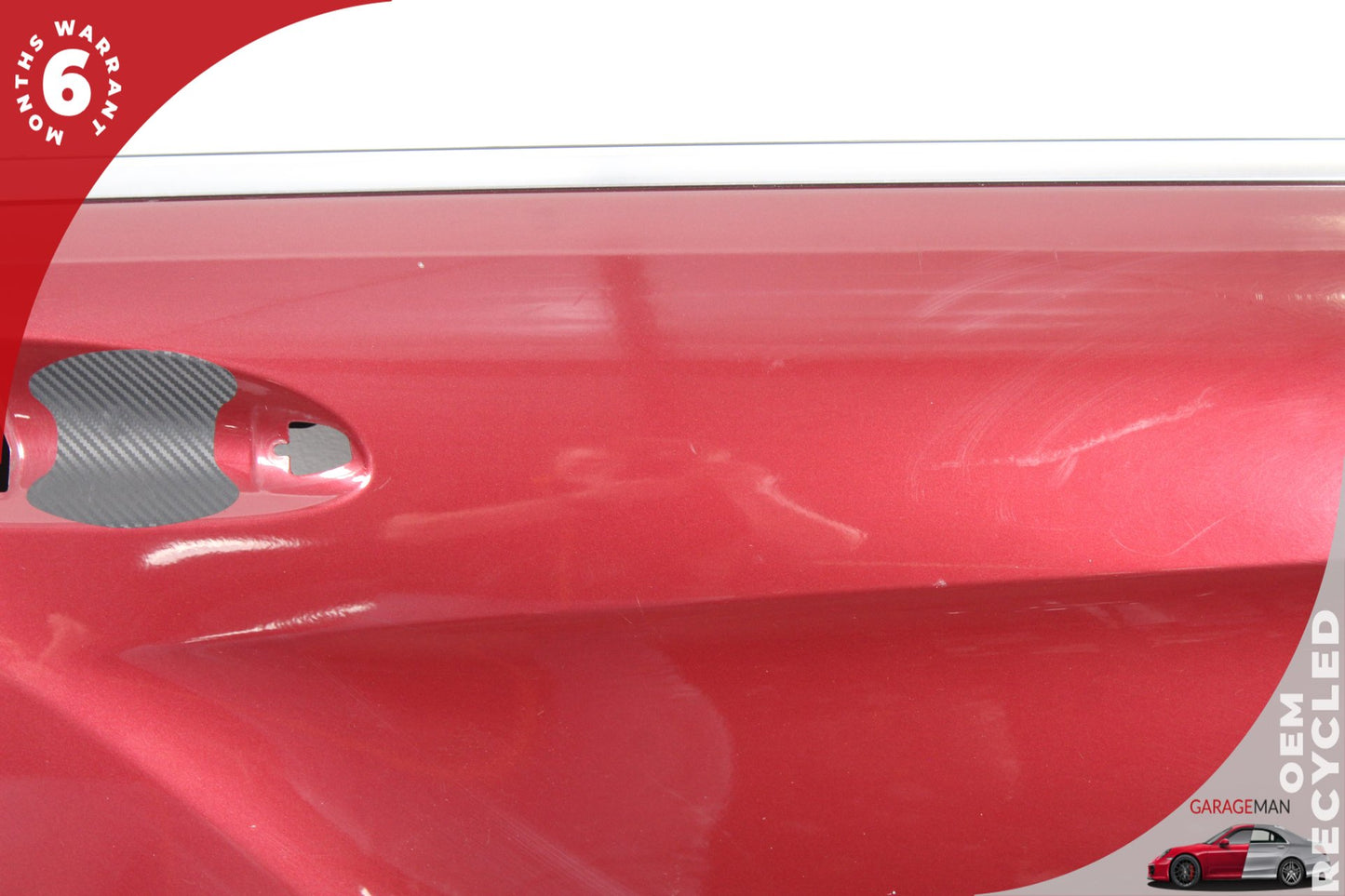 2012-2018 Mercedes W218 CLS550 Rear Right Passenger Side Door Shell Red OEM