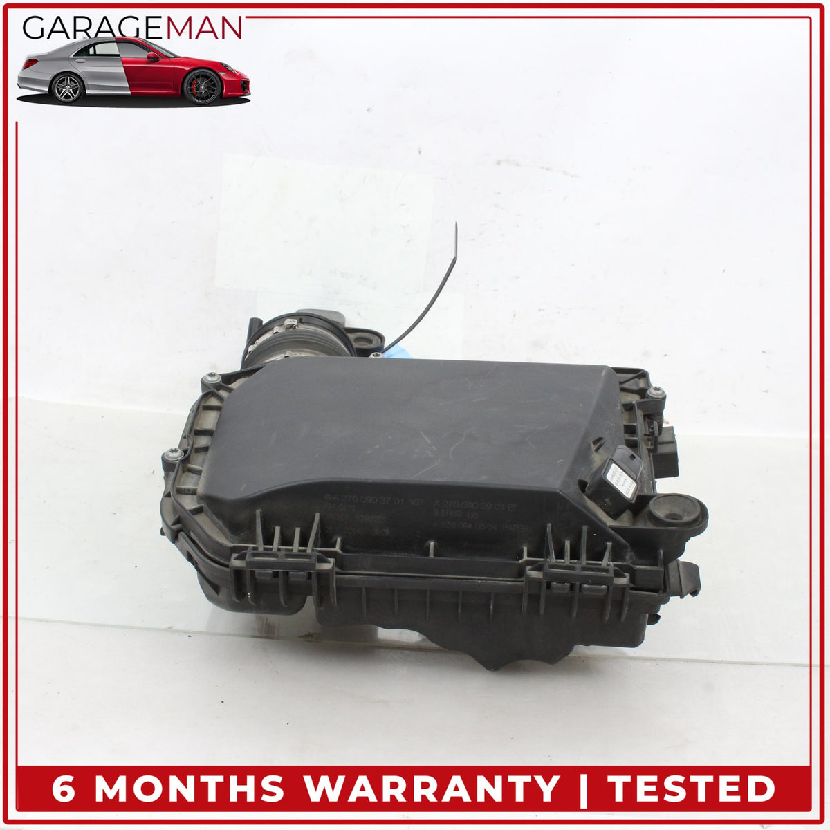 2014-2023 Mercedes W212 E400 GL450 M276 Air Intake Filter Box Left Side OEM