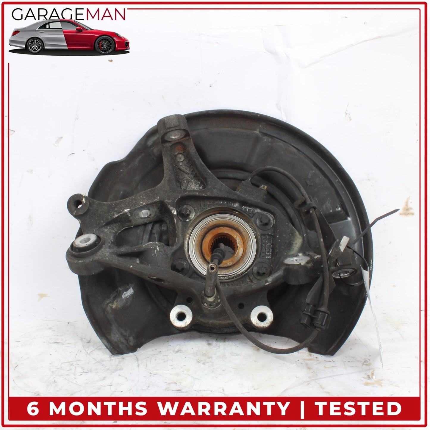 2003-2012 Mercedes R230 SL500 Rear Left Spindle Knuckle Wheel Hub 2303570308 OEM