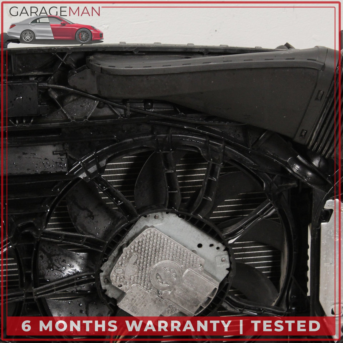 2012-2018 Audi A7 A6 Front Engine Cooling Radiator Core Support Assembly OEM