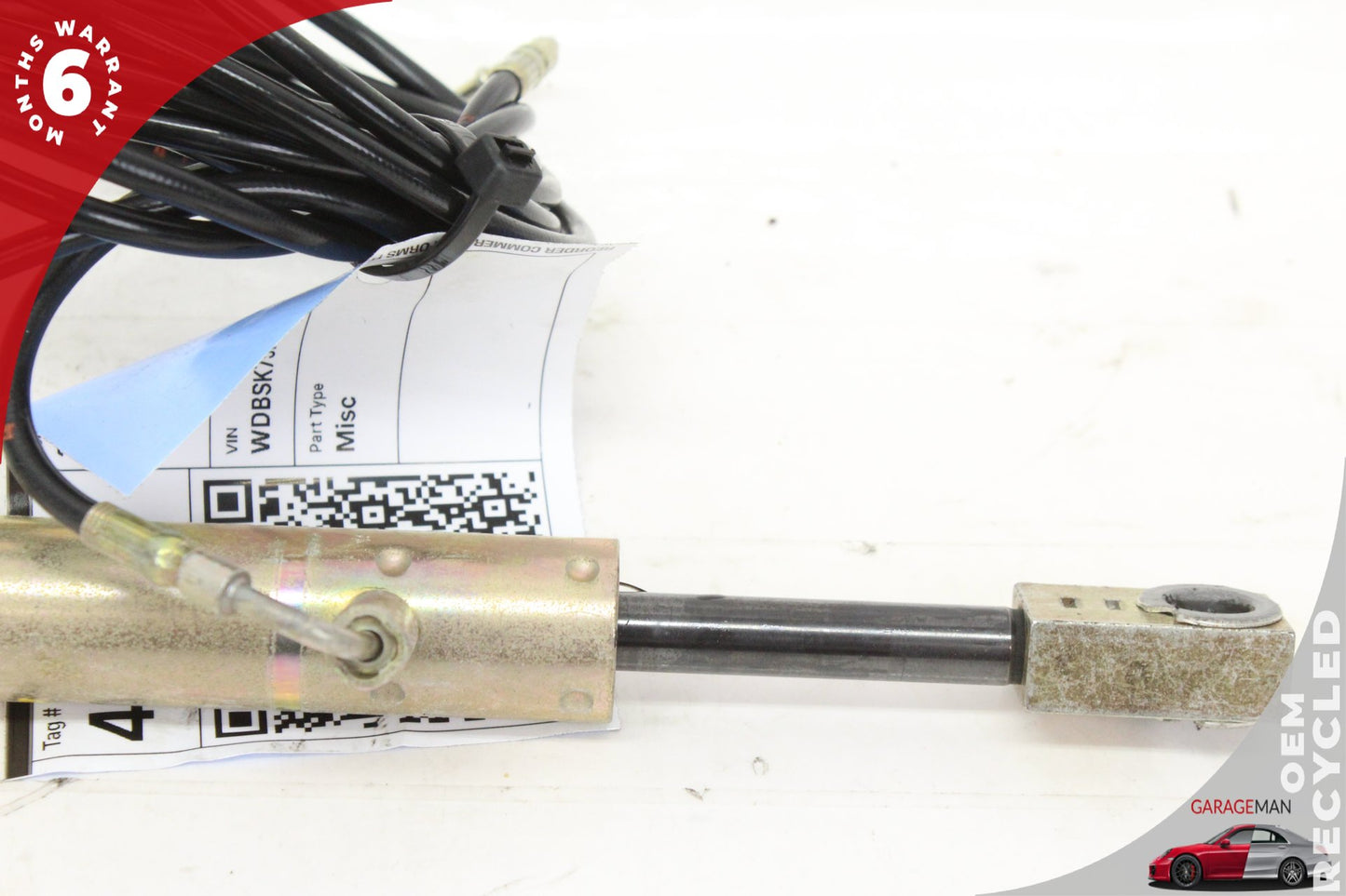 2003-2012 Mercedes-Benz SL500 R230 Convertible Left Side Main Top Drive Lift Cylinder 2308001172 OEM