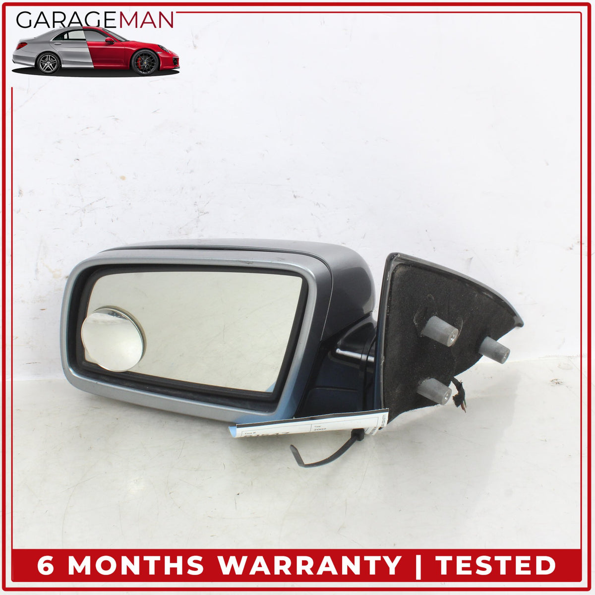 2004-2010 BMW 650i E64 Front Left Door Rear View Mirror OEM