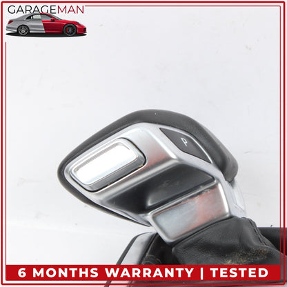 2017-2019 Audi Q7 Gear Shifter Knob Trim Cover w/ Parking Brake Switch OEM