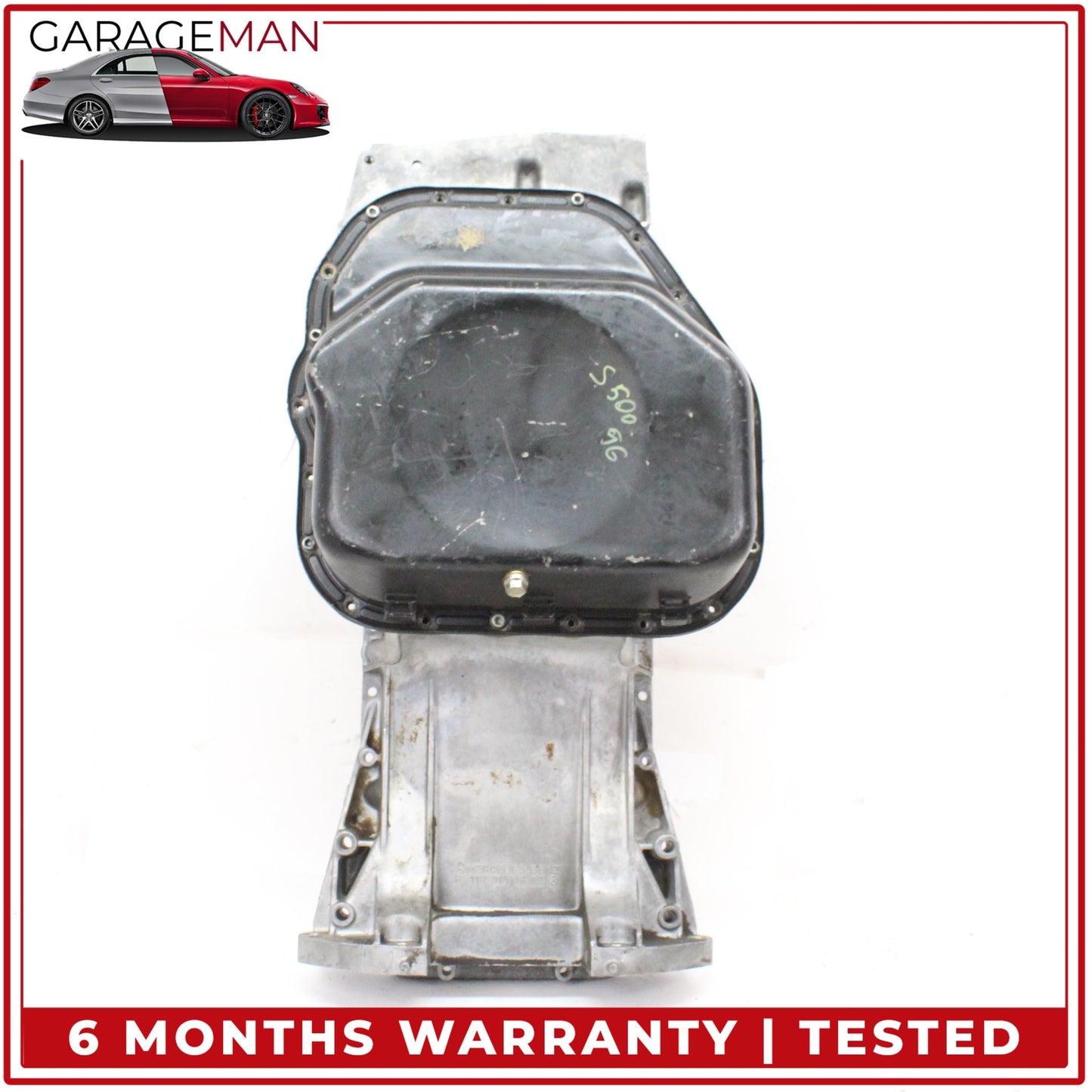 1992-1999 Mercedes W140 S500 CL500 S420 E420 Engine Motor Oil Pan 1190141602 OEM