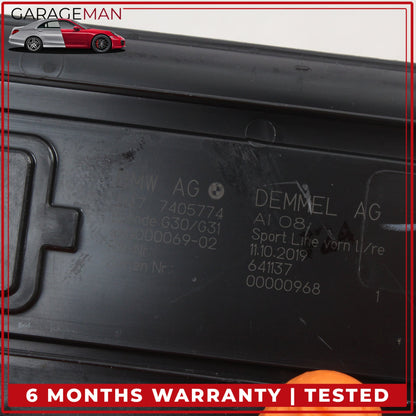 2017-2023 BMW 530e G30 Front and Rear Door Sill Scuff Plate Trim Set of 4 OEM