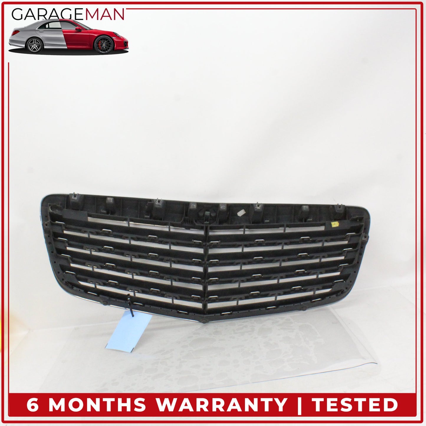 2007-2009 Mercedes W211 E350 E550 E320 Hood Radiator Grille Grill Chrome OEM